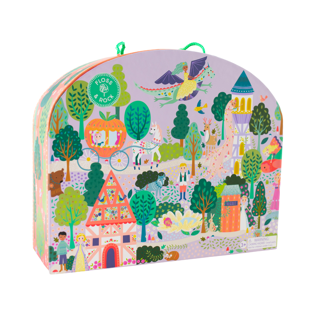 Fairytale Play Box With Wooden Pieces