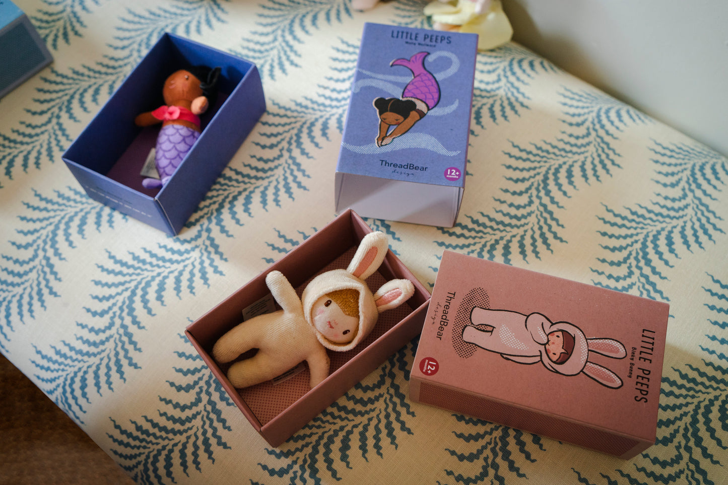 Little Peeps Binky Bunny Matchbox Doll