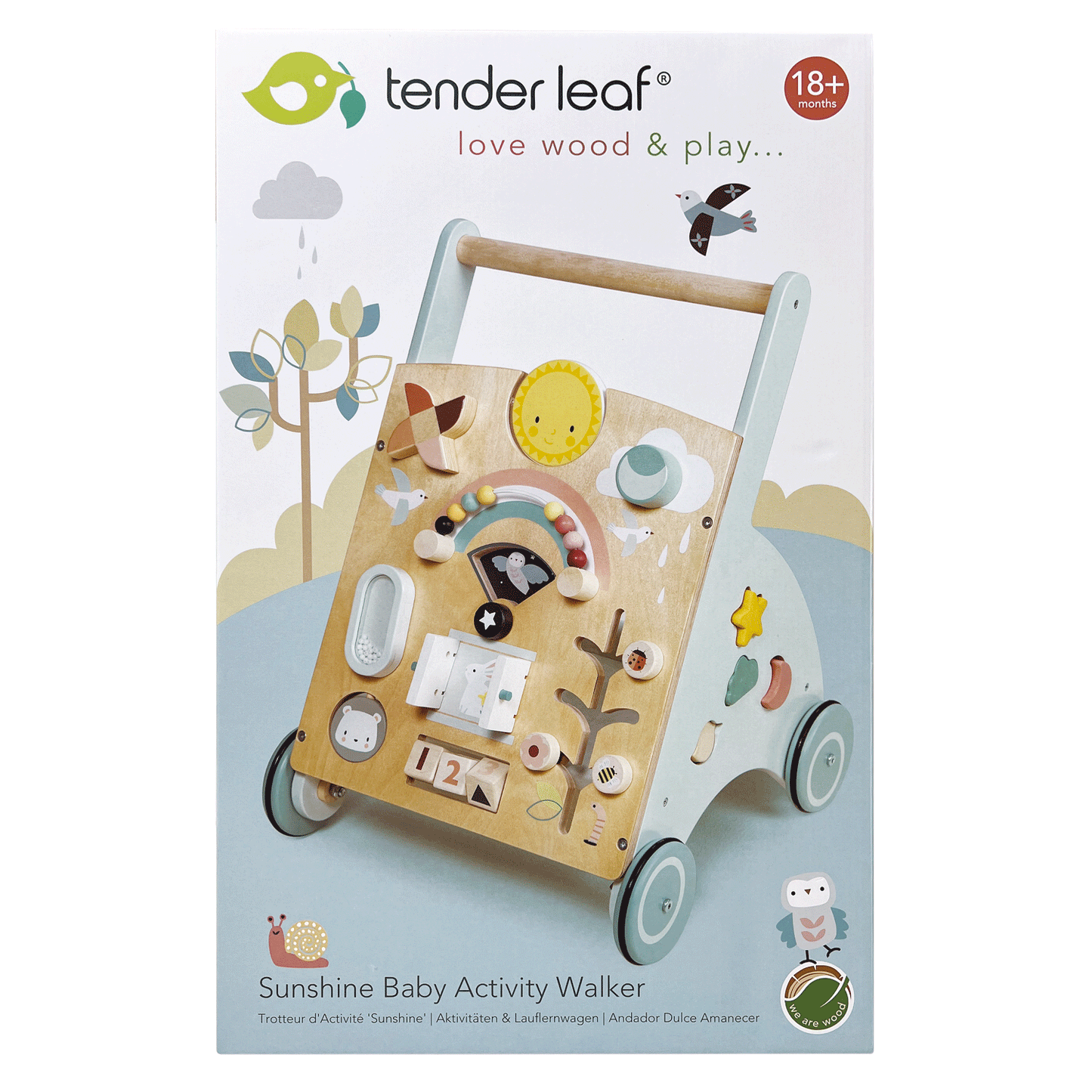 Tenderleaf Toys Sunshine Activity Baby Walker