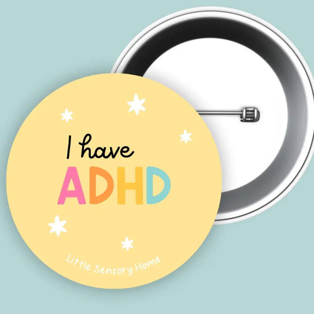 Hidden Disability badge - I have ADHD