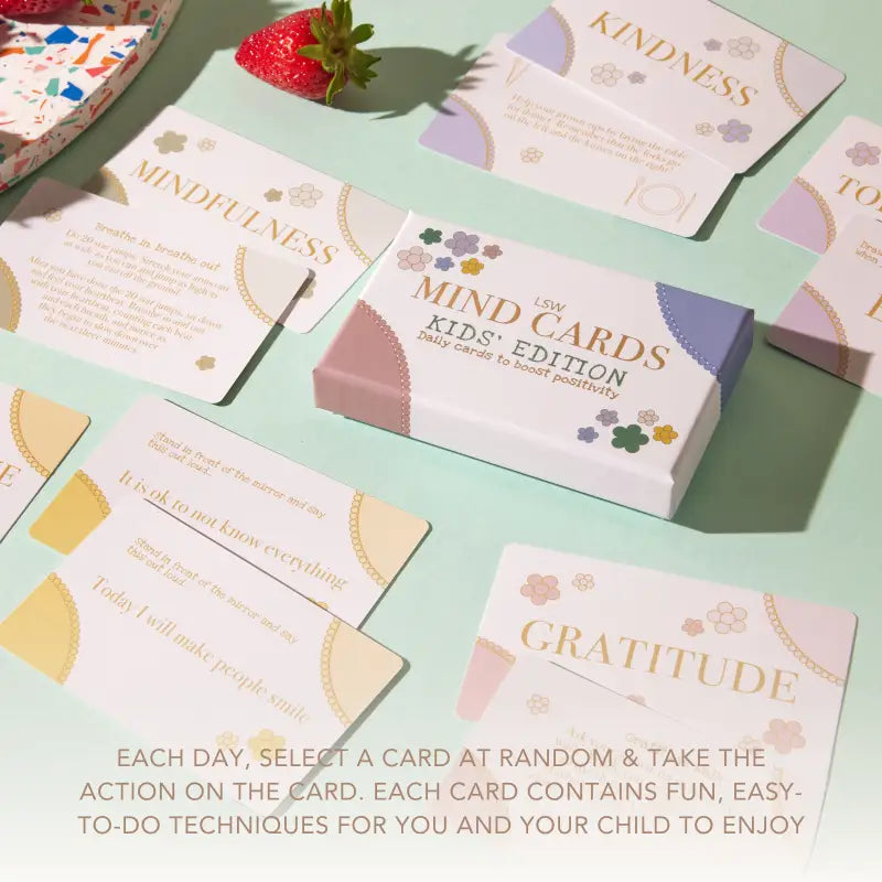LSW London Mind Cards: Kids Edition - Mindfulness gift for children