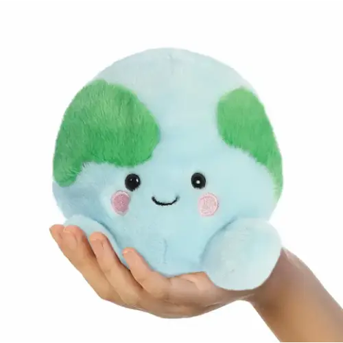 Palm Pals Earth Soft Toy Size