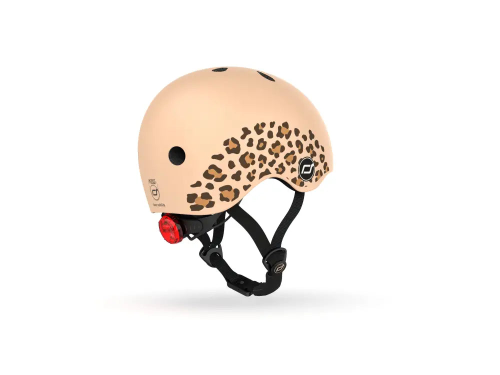Scoot & Ride Kids Helmet 45-51cm - Leopard