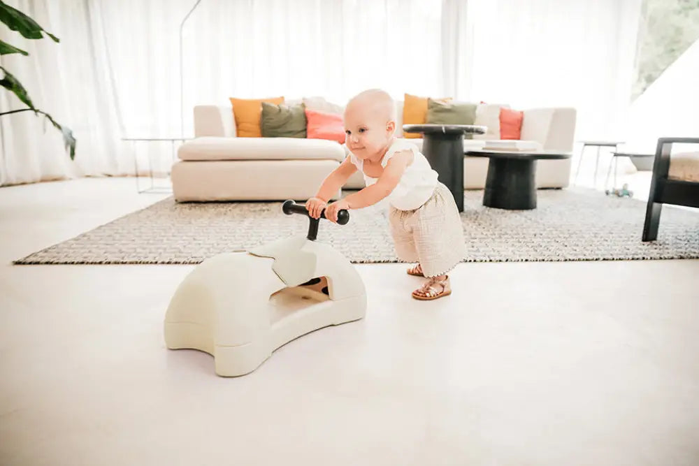 Scoot & Ride My First 3 in 1 Baby Walker & Ride On - Sand