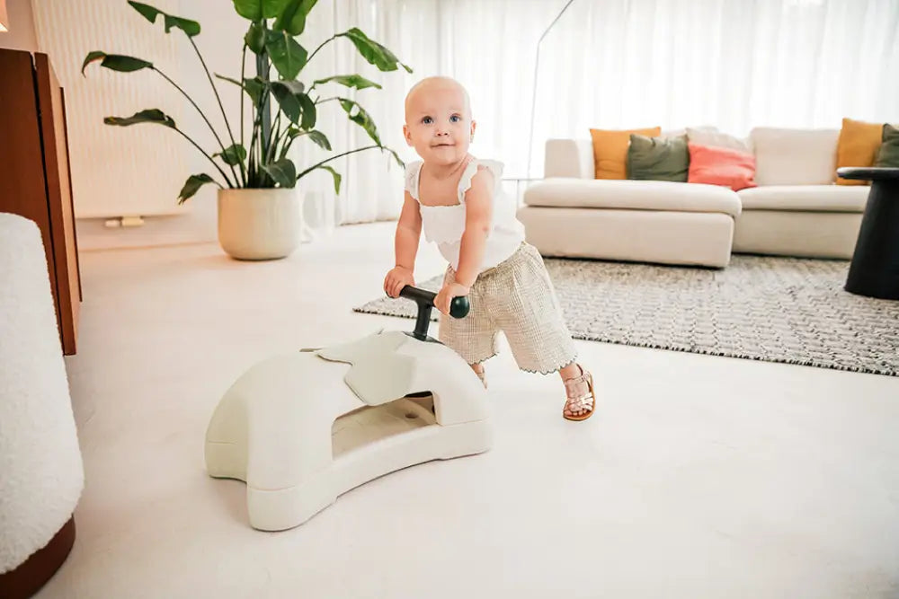 Scoot & Ride My First 3 in 1 Baby Walker & Ride On - Sand
