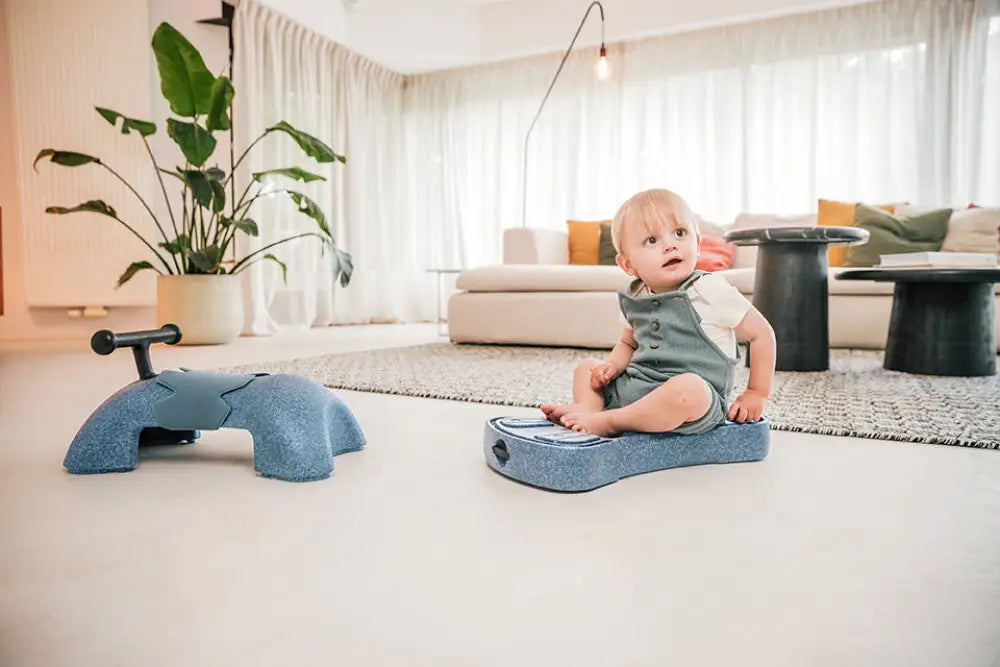 Scoot & Ride My First 3 in 1 Baby Walker & Ride On - Steel