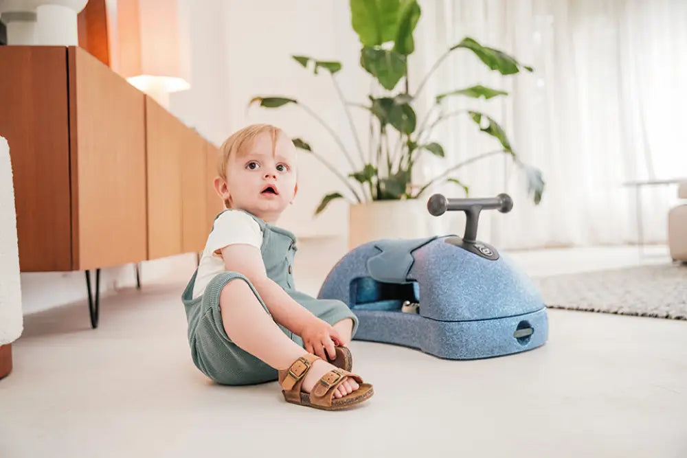 Scoot & Ride My First 3 in 1 Baby Walker & Ride On - Steel