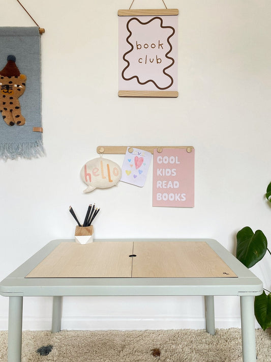 Autumn's Corner The Art Display Bar - Straight - Ash