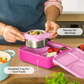 OmieBox hot and cold food lunchbox