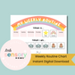 Children’s Weekly Planner Visual Aid - Digital Download