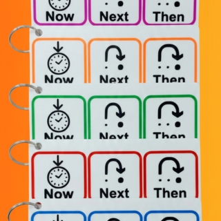 Now, Next & Then Board