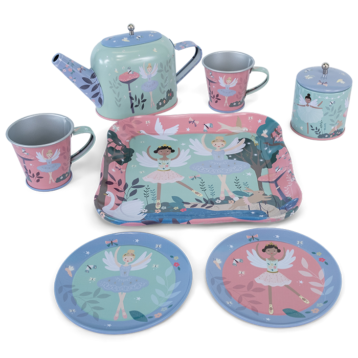 Enchanted Tin Tea Set
