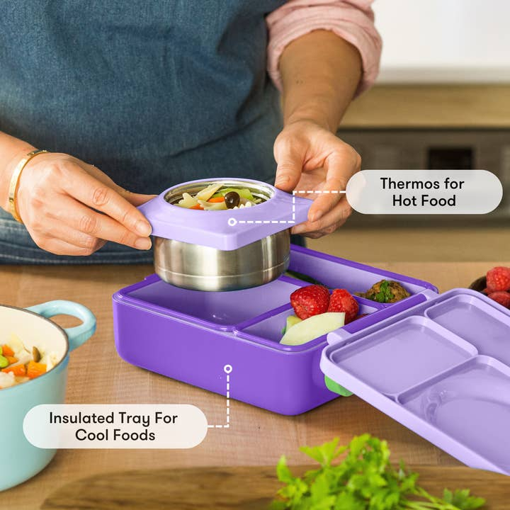 OmieBox hot and cold food lunchbox