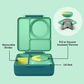 OmieBox hot and cold food lunchbox