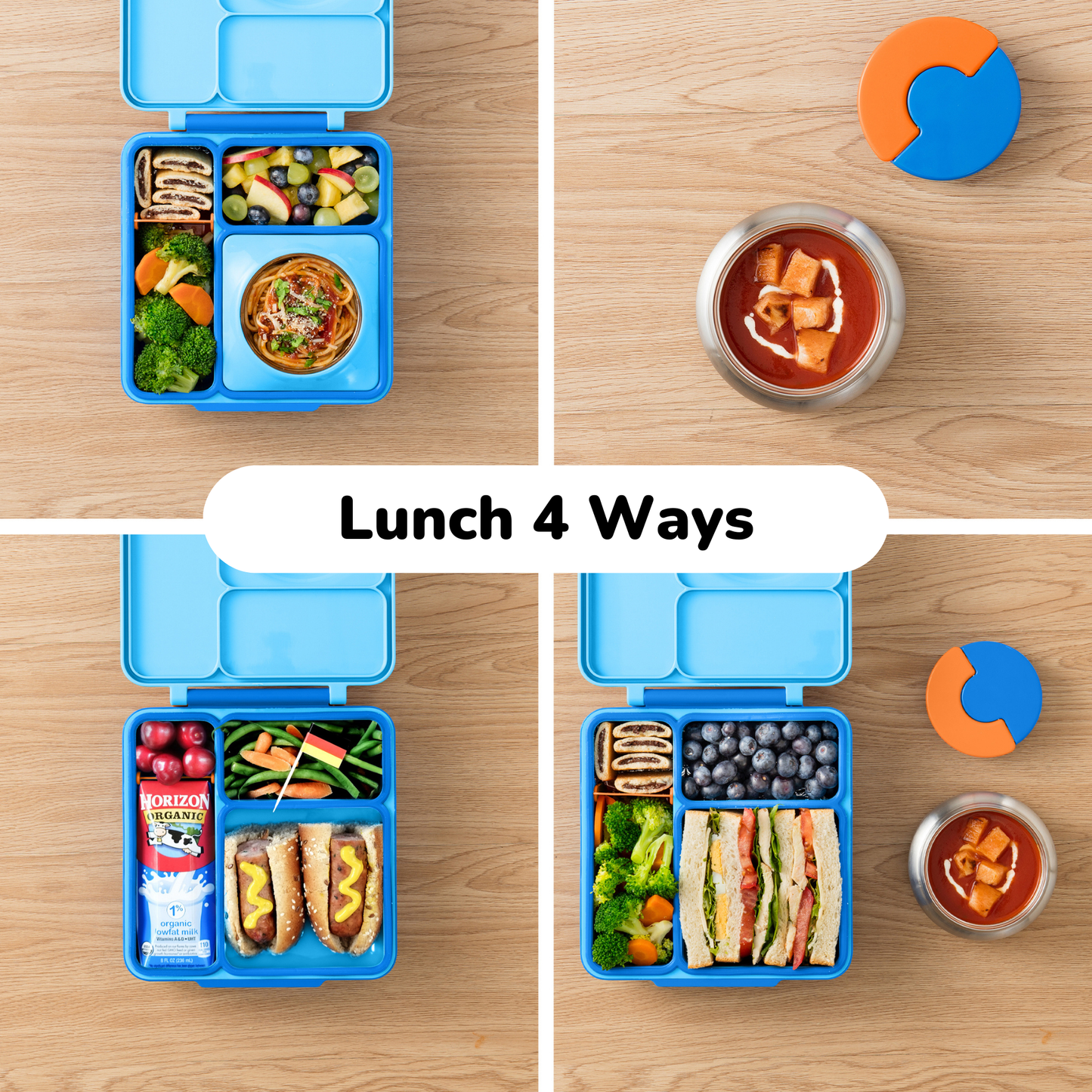 OmieBox hot and cold food lunchbox