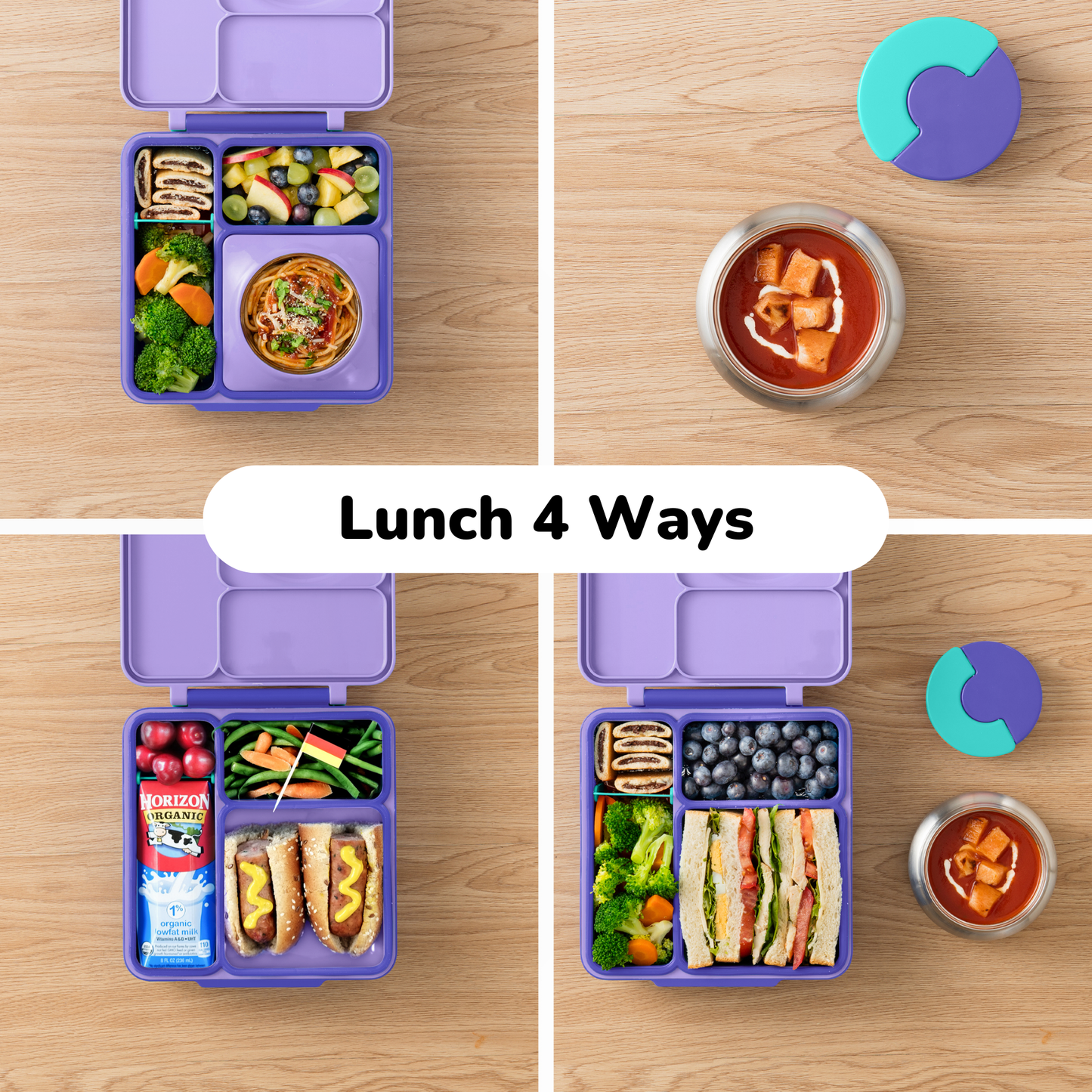 OmieBox hot and cold food lunchbox