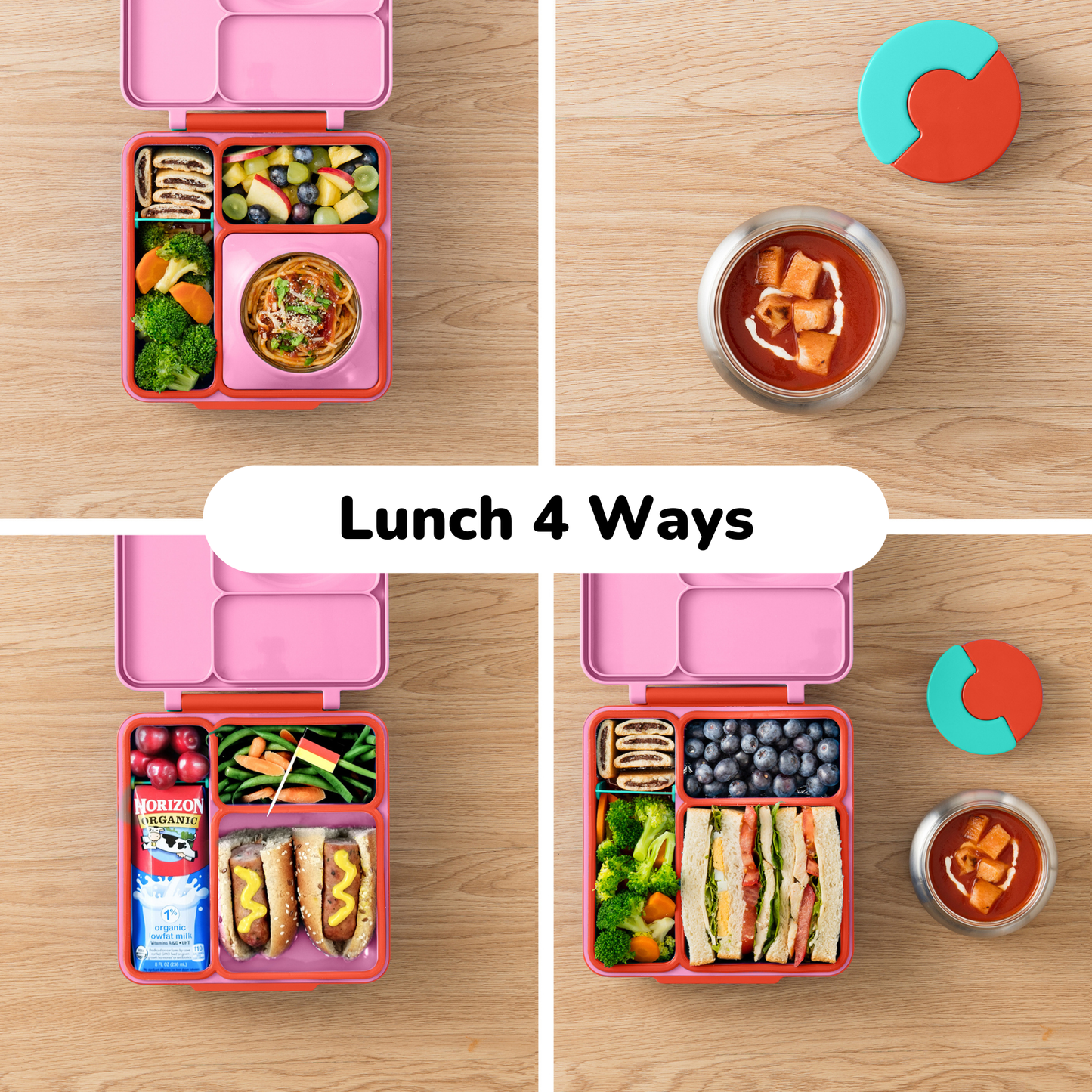 OmieBox hot and cold food lunchbox