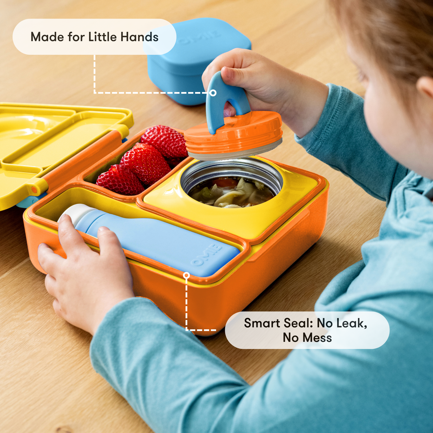 OmieBox hot and cold food lunchbox