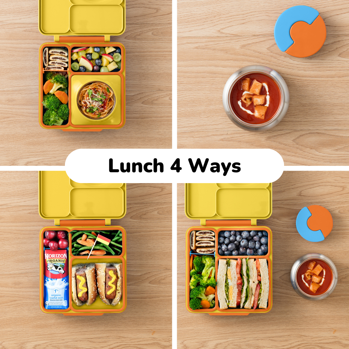 OmieBox hot and cold food lunchbox