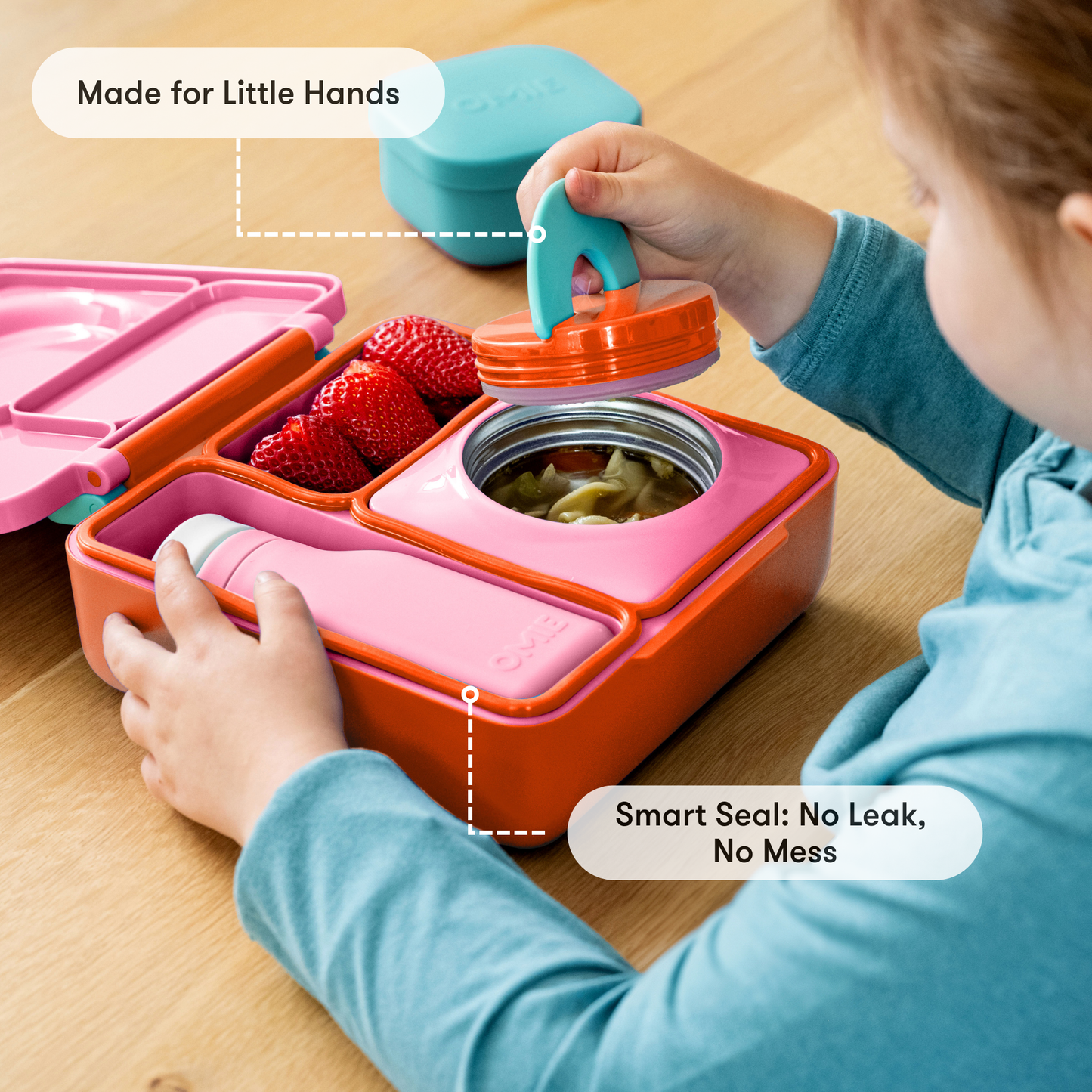 OmieBox hot and cold food lunchbox
