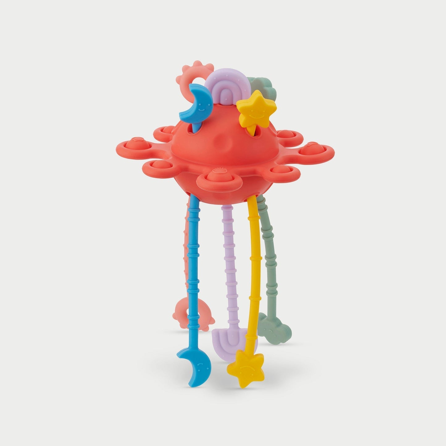 SiliSoft® Zip Pull Fidget Toy - Rainbow