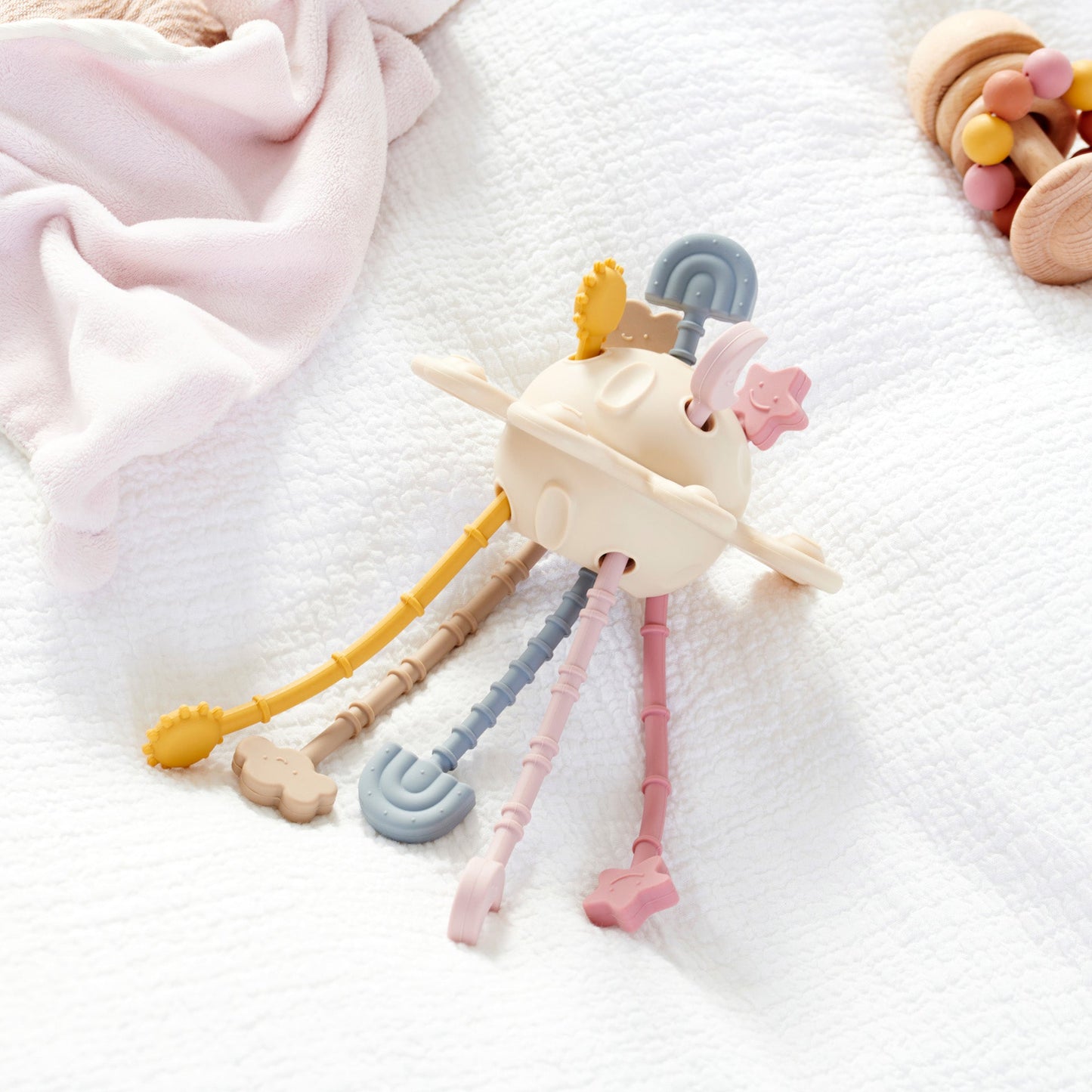 Tickit SiliSoft® Zip Pull Toy (Earth)