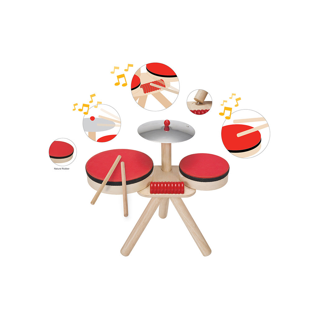 PlanToys Musical Band Drum Kit