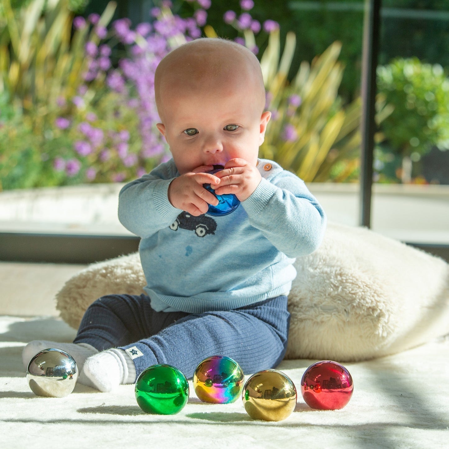 Sensory Steel Colour Mystery Balls