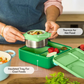 OmieBox hot and cold food lunchbox