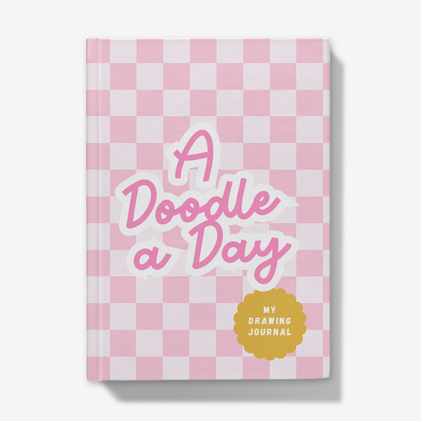 A Doodle A Day Journal Hardback checkerboard A5