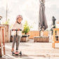 Scoot & Ride Highwaykick 3 LED foldaway scooter - Rose