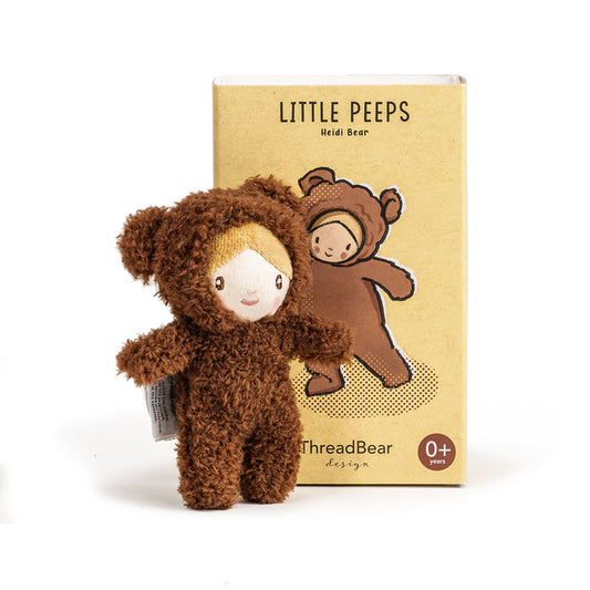 Little Peeps Heidi Bear Matchbox Doll