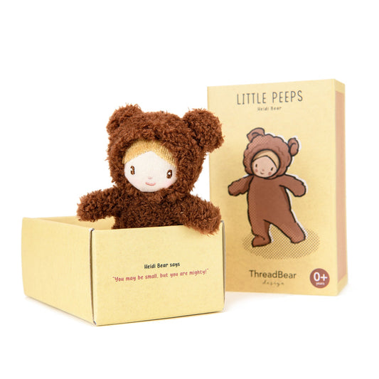 Little Peeps Heidi Bear Matchbox Doll