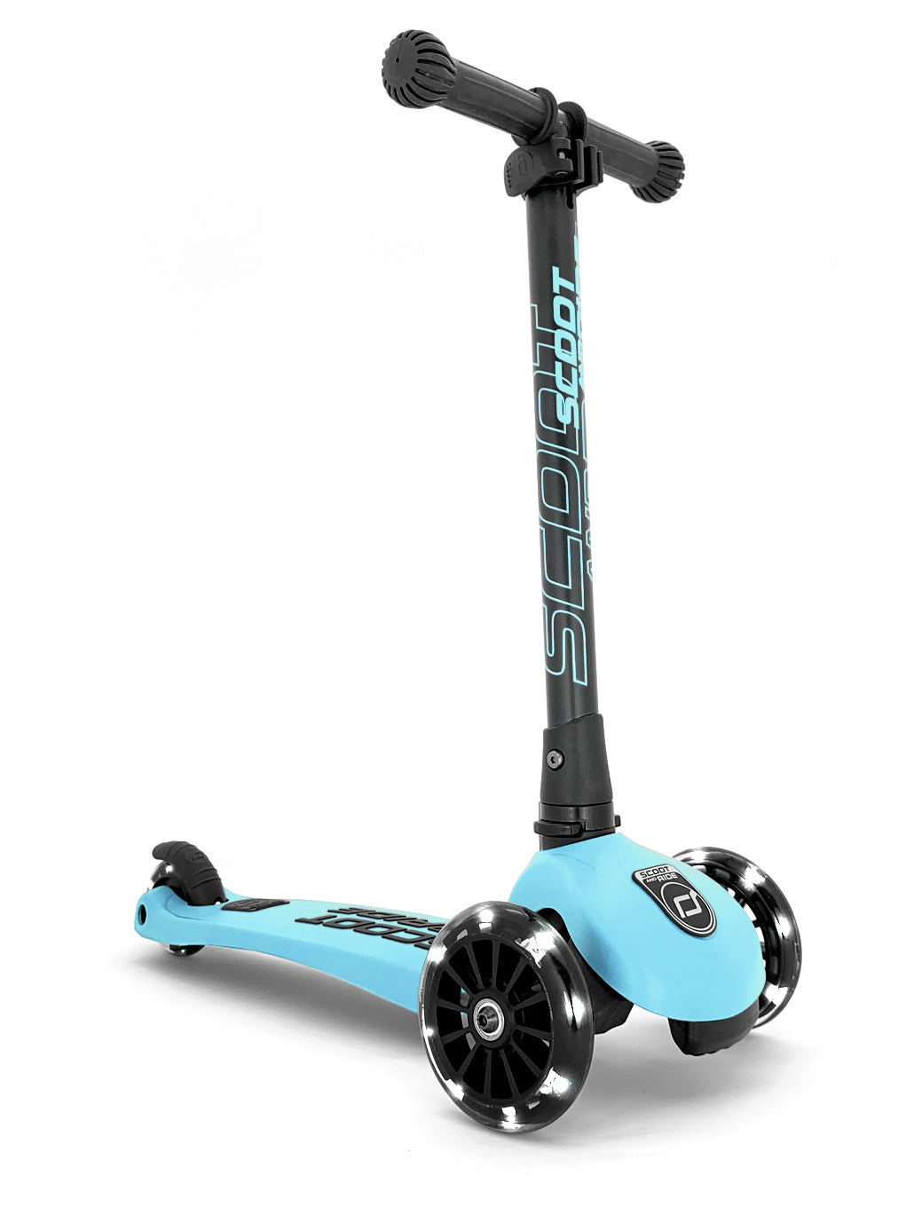 Scoot & Ride Highwaykick 3 LED foldaway scooter - Blueberry