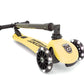 Scoot & Ride Highwaykick 3 LED foldaway scooter - Lemon