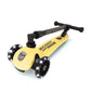 Scoot & Ride Highwaykick 3 LED foldaway scooter - Lemon