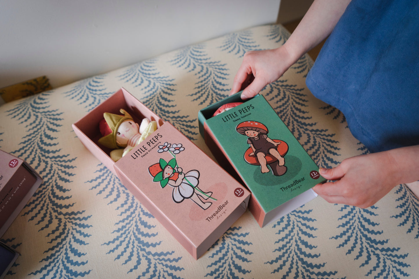 Little Peeps Poppy Strawberry Matchbox Doll