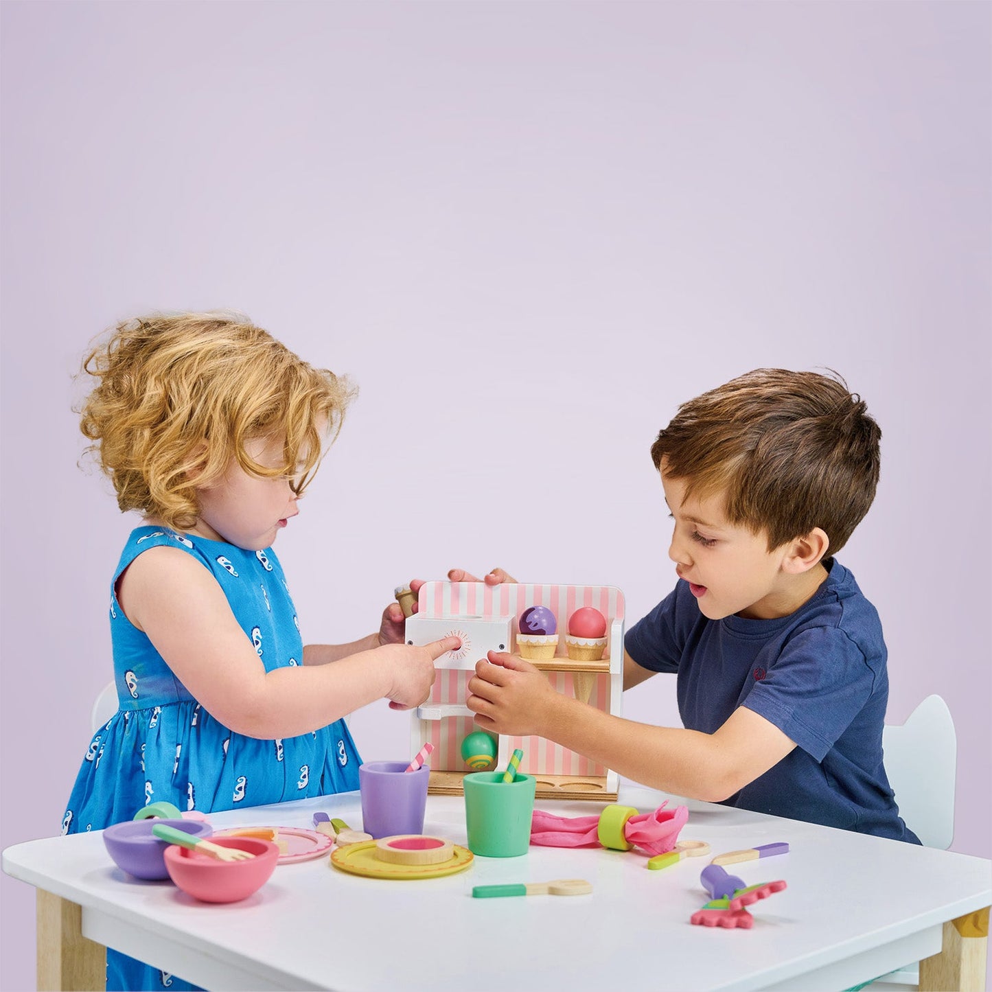 Ice Cream Kiosk Wooden Toy