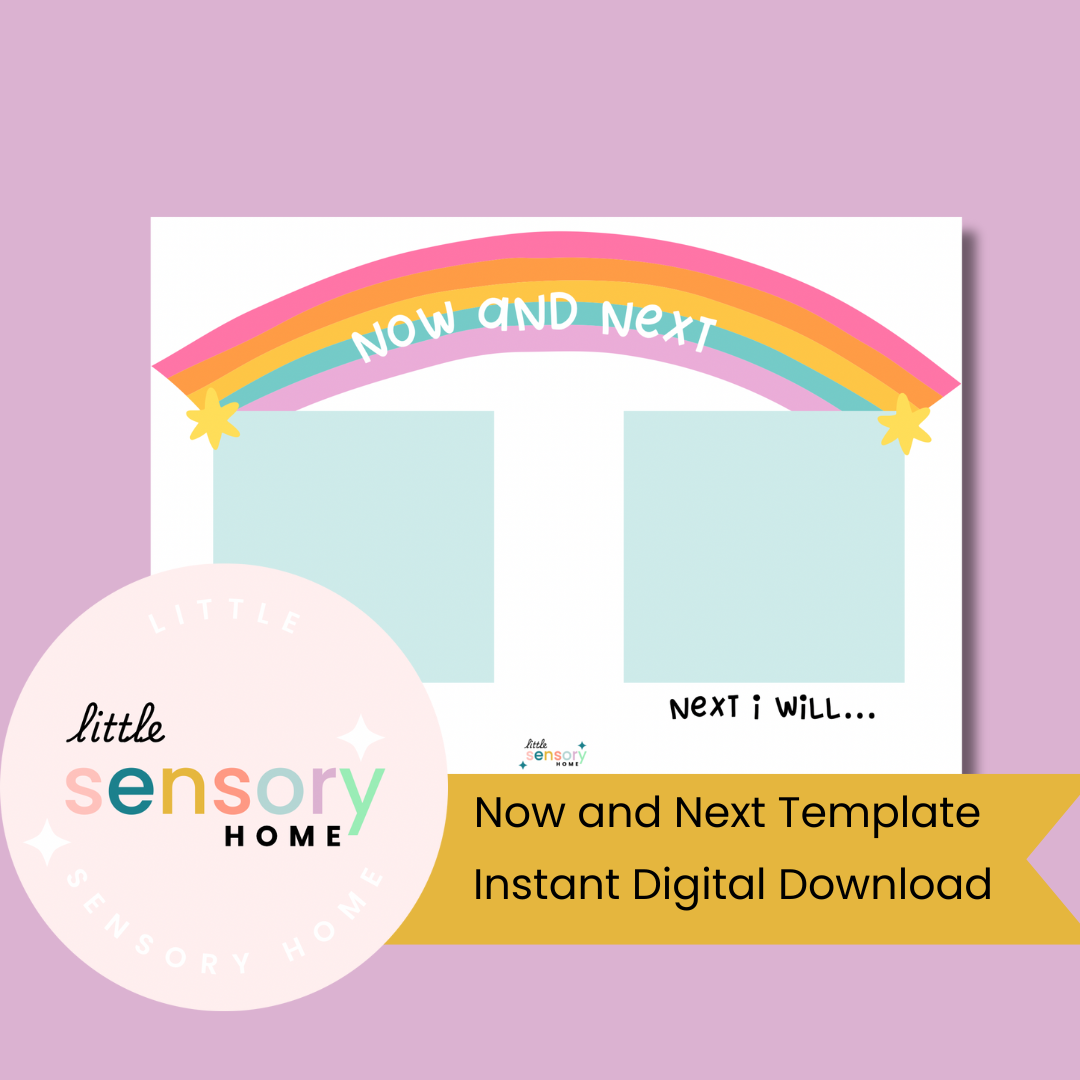 Now and Next Template Digital Download