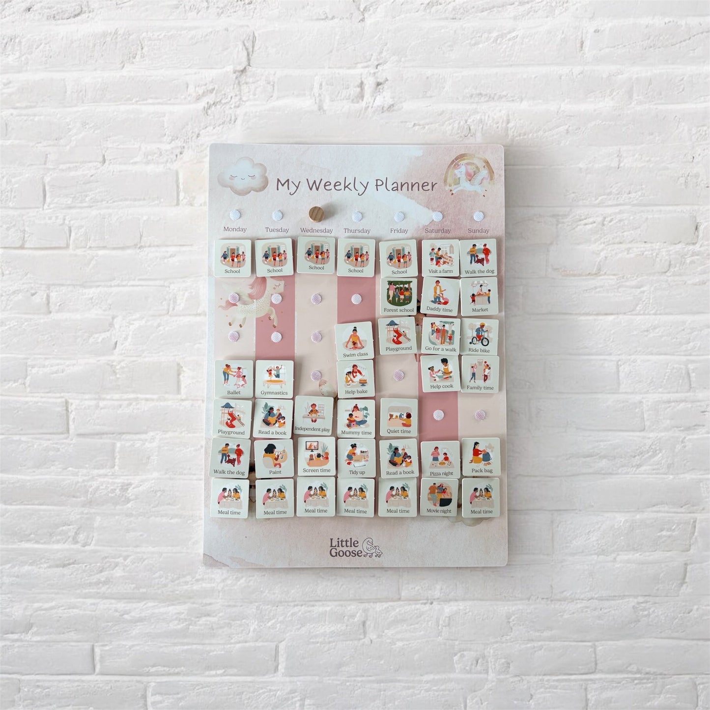 Little Goose Kids Weekly Planner - A3