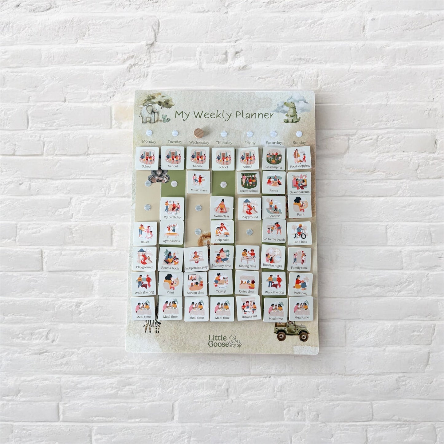 Little Goose Kids Weekly Planner - A3