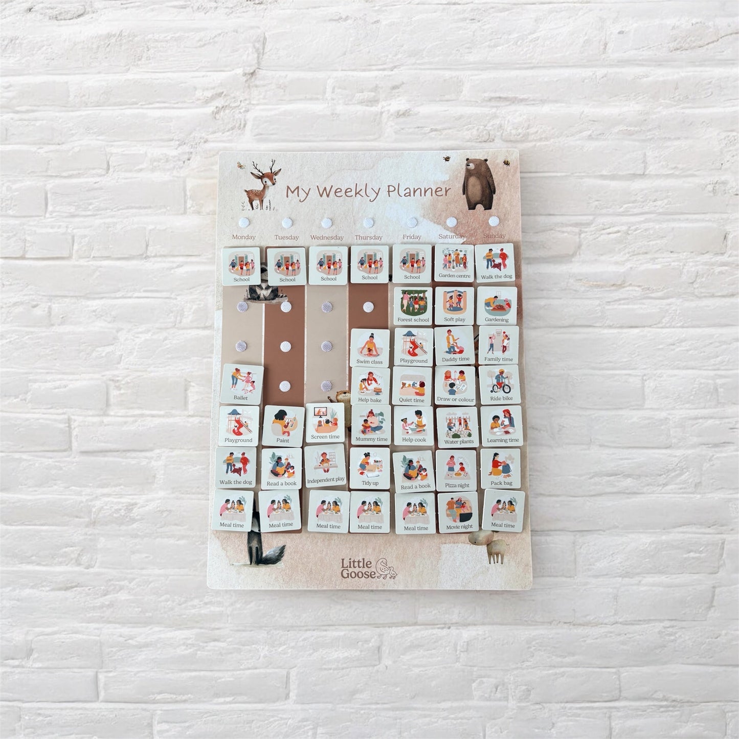 Little Goose Kids Weekly Planner - A3