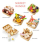 Tenderleaf Toys Wooden Food Market Bundle