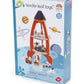 Cosmic Rocket Set Wooden Toy