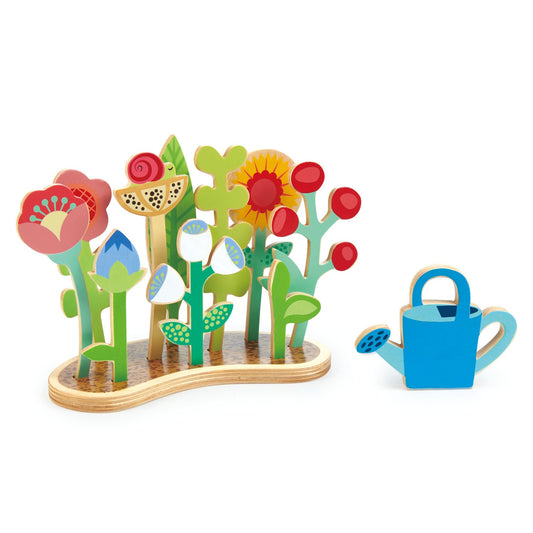 Flower Bed Wooden Toy