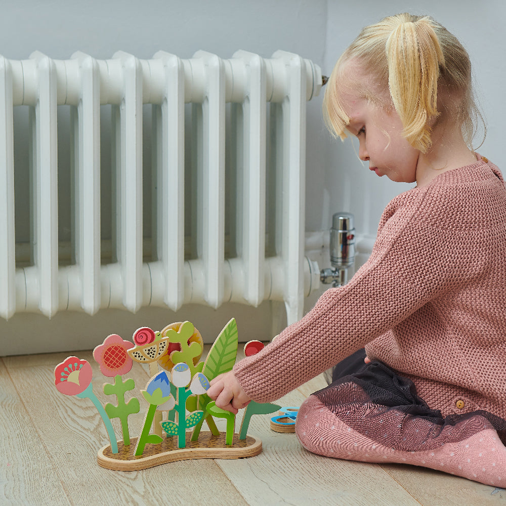 Flower Bed Wooden Toy