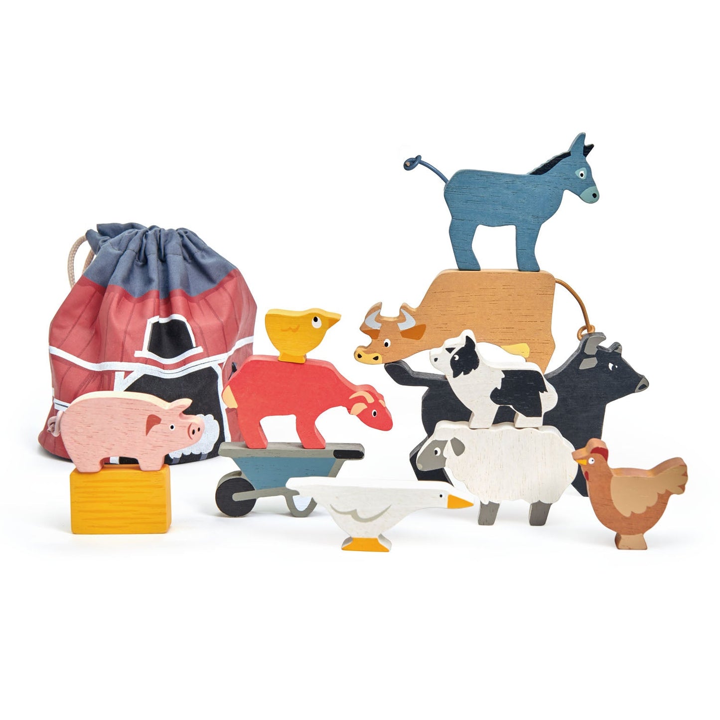 Stacking Farmyard Wooden Toy