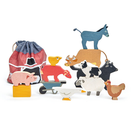 Stacking Farmyard Wooden Toy
