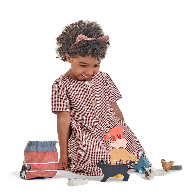 Stacking Farmyard Wooden Toy