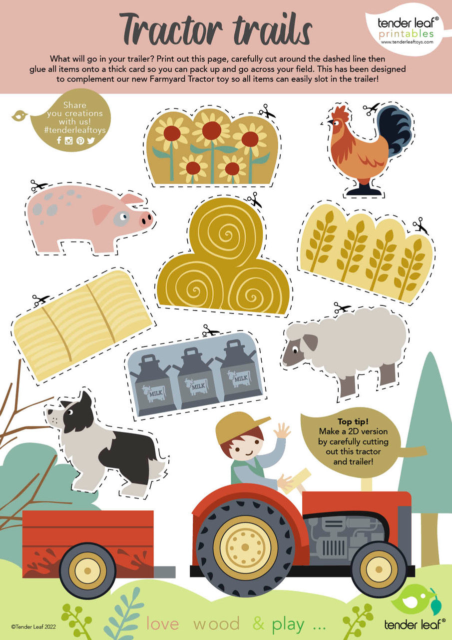 Tender Leaf Farm Wooden Role Play Toy